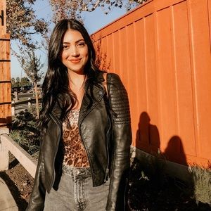 Strapless cheetah velvet bodysuit